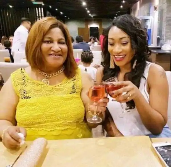 Oge Okoye shares beautiful photos of her mom as she celebrates her birthday